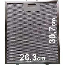 Resim Populer Simfer Uyumlu Davlumbaz 26,2X30,5 cm Arka Ara 12,5 cm Aspiratör Filtresi 