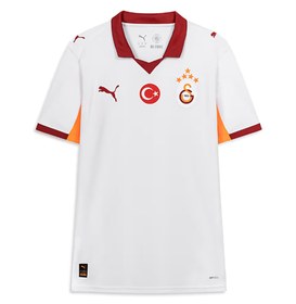Resim Puma Galatasaray Dış Saha Unisex Beyaz Futbol Forması 77981102 