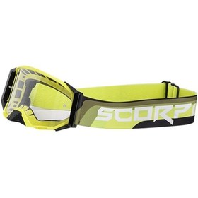 Resim Scorpion Goggle Kross Gözlüğü E24 Sarı Siyah 