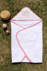 Resim Baveno Super Girl Nakışlı 75x75 Bebek Kundak 