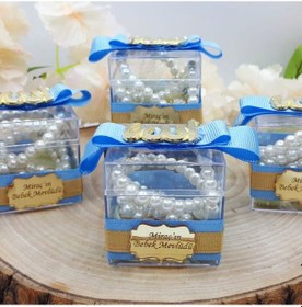 Resim Tesbihli Şaffa Kutu Bebek Mevlüt Şekeri 30 Adet 