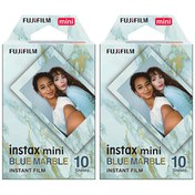 Resim Instax Mini Blue Marble 10x2 Film Seti Fujifilm