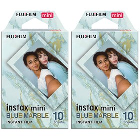 Resim Instax Mini Blue Marble 10x2 Film Seti 