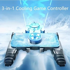 Resim Willowhaven Pubg Mobil Soğutmalı Oyun Kumandası Dört Tuşlu Siyah 