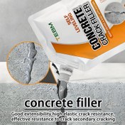 Resim Su geçirmez beton çatlak dolgu, endüstriyel ve ev dekorasyonu için ideal, fayans, beton, duvar, çatı ve boru tamiri için uygun, havuz ve açık hava kullanımı için uygun, endüstriyel kaplama, yüksek elastikiyet, çatlak direnci, yüzey tavsiye: çatı, lavabo, duvar, çatı dolgu|Yüksek elastikiyetli dolgu|Çok yönlü dolgu 