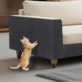 Resim Kendinden Yapışkanlı Kedi Tırmalama Matı Mobilya Duvar Yedekleme Dayanıklı Polyester Modern Evcil Hayvan Aksesuarı İç Mekan Kedileri için Kedi Tırmalama Stickerları Ev Kullanımı İçin Kedi Tırmalama Pedleri Noel Hediyesi Kediniz İçin Mükemmel Doğum Günü Hediyesi Pet Malzemeleri 