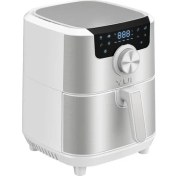 Resim Yui M20 Maxifry Dokunmatik Ekran 4,5 Lt Smart Airfryer Yağsız Fritöz 1500W Beyaz 