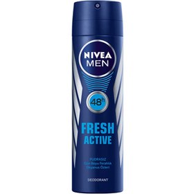 Resim Nivea Men Fresh Active Deodorant Pudrasız 150 ml 