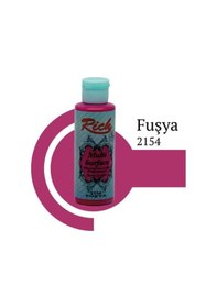 Resim Multi Surface Her Yüzey Için Akrilik Boya 130 Cc. 2154 Fuşya Fuşya 