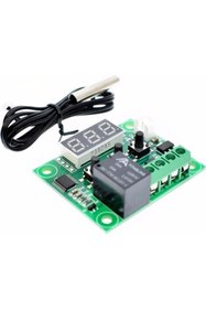 Resim LEDONLİNE Adaptörlü Set Kuluçka Termostatı 12v Dijital Tetmostat Akvaryum 