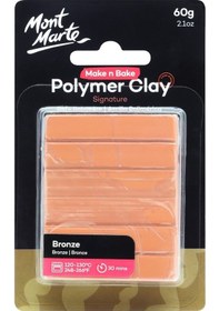 Resim Mm Make N Bake Polimer Kil Signature 60g - Bronze 
