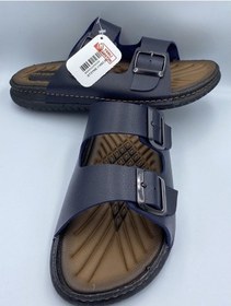 Resim Moda Ayakkabı 4521 Erkek Lacivert Rahat Taban Terlik 