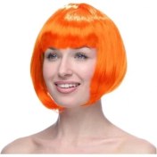 Resim Aspata Store Turuncu Peruk Saç 
