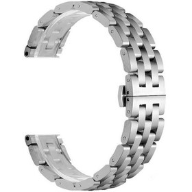 Resim Pilanix Ticwatch C2 20 Mm Uyumlu Zincir Model Klipsli Metal Kayış- 