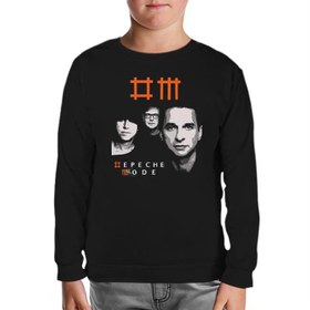 Resim Depeche Mode Siyah Çocuk Sweatshirt 