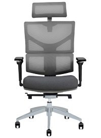 Resim Hunt Mobilya Seman Plus Gri Fileli Ofis Yönetici Koltuğu 
