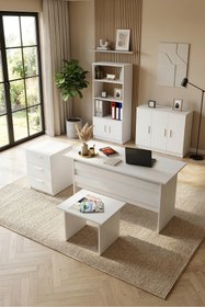 Resim Yurudesign Vario Abcde Ofis Büro Masa Takımı 3 Renk 