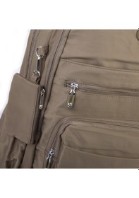 Resim Nas Bag Unisex Büyük Boy Çok Gözlü Hafif Sırt Çantası Haki 