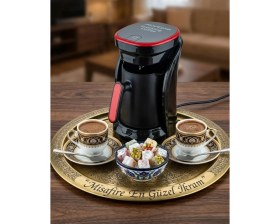 Resim Teknodayım Uygun 4 Fincan Kapasiteli Türk Kahvesi Makinesi Taşma Önleyici ve Enerji Tasarruflu 2026 