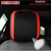 Resim Kadınlar İçin Rahat Kafa Dayanağı Kapağı Yastık Minder İçin 1 Veya 2 Adet Üç Red 1pc 