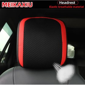 Resim Kadınlar İçin Rahat Kafa Dayanağı Kapağı Yastık Minder İçin 1 Veya 2 Adet Üç Red 1pc 