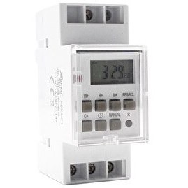 Resim Xkoren Pano Tipi Dijital Zaman Saati Rezervli - Günlük ve Haftalık Programlama - 7x24 