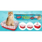 Resim Koroplast Büzgülü Ekstra Güçlü Kedi Kumu Poşedi 82 x 50 CM 7'li 