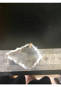 Resim Asfor Yaprak Kristal Avize Taşı Cam Lazer Kesim 50 Mm 