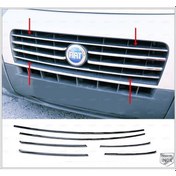 Resim Fiat Ducato Krom Ön Panjur 6 prç. 2006-2014 arası Paslanmaz Çelik 