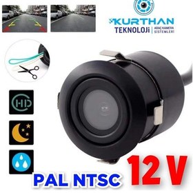 Resim Kelebek Kamera Ön Arka Veya Yan Kullanımlı 12 Volt 