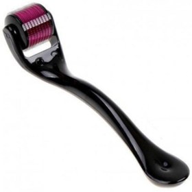 Resim Titanyum Uçlu 540 Iğneli Derma Roller 0.5 Mm Iğne Cilt Yüz Vücut Yenileme Masaj Aleti 