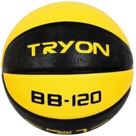 Resim Tryon Siyah-Sarı Basketbol Topu Bb-120 