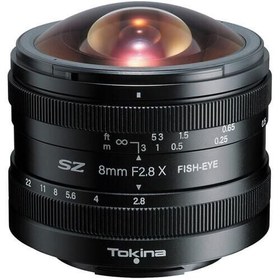 Resim Tokina SZ 8mm f/2.8 Fisheye Lens (Fujifim X) 