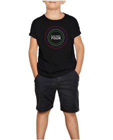 Resim Bloc Party Four Siyah Çocuk Tişört Siyah 