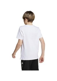 Resim Adidas J Smı Tee Çocuk Günlük Tişört Jn2159 Beyaz Beyaz 