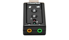 Resim Speeduf 7.1 USB Harici Ses Kartı – Sanal Surround, Mikrofon & Kulaklık Girişi, Tak-Çalıştır, Pc & Laptop Uyumlu 