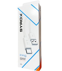 Resim Syrox 2.1a Usb To Type-c Hızlı Şarj Ve Data Kablosu 