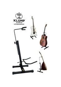 Resim Kmlp-02 Profesyonel Gitar Sehpası / Gitar Standı / Saz Klasik Akustik Elektro Gitar Sehpası 