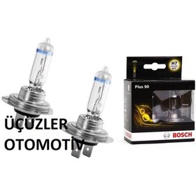 Resim Bosch 2'Li Ampul Plus 90 12V H7 55W Px26D 