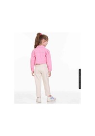 Resim Xo Kids Kız Beli Büzgülü Pantolon 4-8 Yaş 54713 Kpnt09079 Krem 