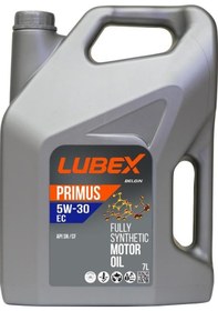 Resim Lubex Primus Ec 5W-30 Tam Sentetik Motor Yağı 7 L 