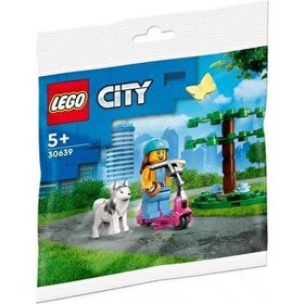 Resim LEGO City Köpek Parkı ve Scooter 30639 
