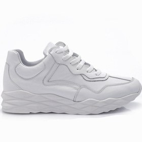 Resim Kadın Deri Sneaker 