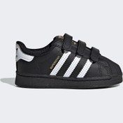 Resim adidas Superstar Bebek Siyah Spor Ayakkabı 