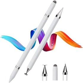 Resim NovStrap Hometech Alfa 7 8 10 Serisi Tabletler ile Uyumlu 3in1 Stylus Dokunmatik Tablet Kalemi 