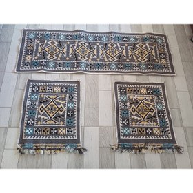 Resim Gereli Home Parlak Dokuma Oto Koltuküstü Kilim 