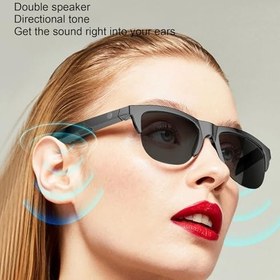 Resim AI Çevirmen Erkek Ve Kadınlar İçin Akıllı Gözlük, IP65 Su Geçirmez Bluetooth V5.4 144 Dil Gerçek Zamanlı Çeviri Seyahat İşleri Için Mikrofon Ve Hoparlörlerle Akıllı Güneş Gözlüğü 