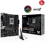 Resim ASUS TUF GAMING A620M-PLUS WIFI DDR5 6400MHZ 1XHDMI 2XDP 2XM.2 USB 3.2 MATX AM5 (AMD AM5 7000 SERİSİ İŞLEMCİ UYUMLU) 