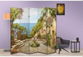 Resim Manzara Temalı Özel Tasarım Paravan Room Divider PRV1277, 180 x 180 