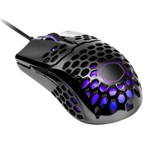 Resim Cooler Master Mastermouse MM711 Rgb Ultra Hafif 60GR Parlak Siyah Optik Profesyonel Oyuncu Faresi 